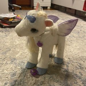 Furreal friends unicorn robot toy + strawberry